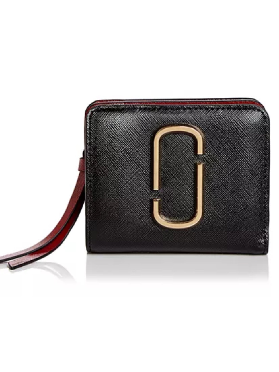 Gently Used Marc Jacobs Snapshot Mini Compact Leather Wallet